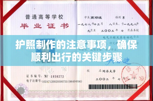 甘谷护照制作的注意事项，确保顺利出行的关键步骤