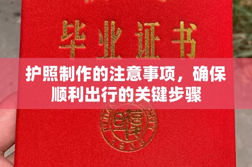 甘谷护照制作的注意事项，确保顺利出行的关键步骤