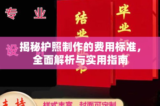 甘谷揭秘护照制作的费用标准，全面解析与实用指南