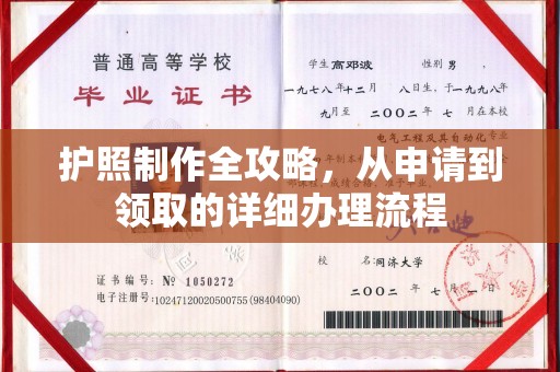 甘谷护照制作全攻略，从申请到领取的详细办理流程